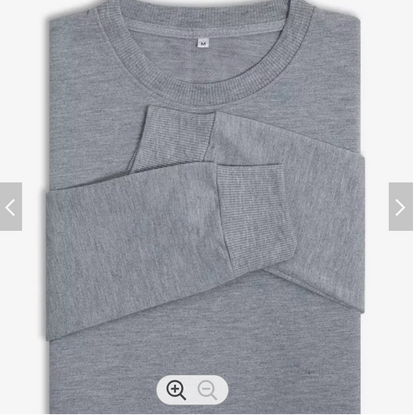 100% polyester Adult Sweatshirt