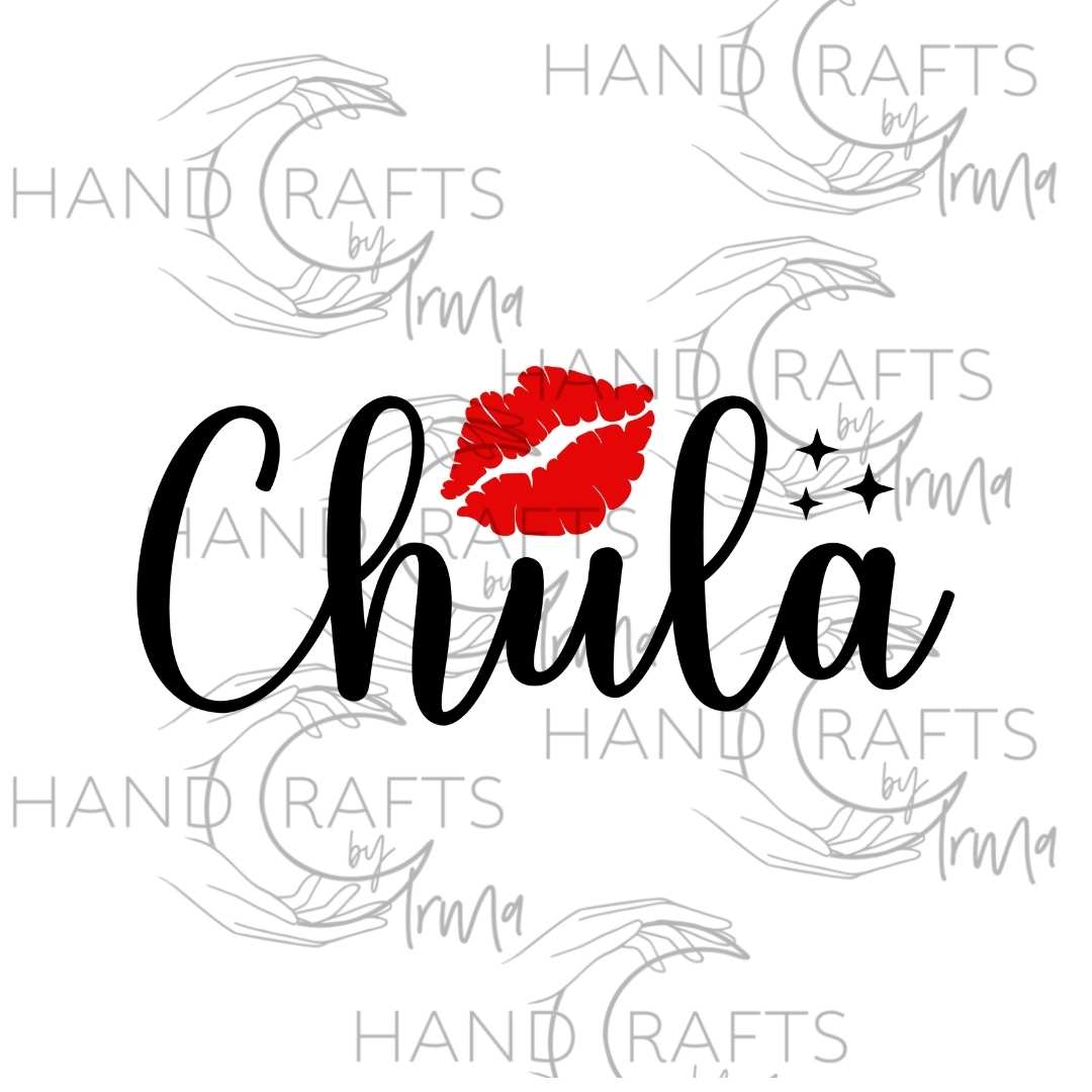 Chula Spanish Sublimation Design