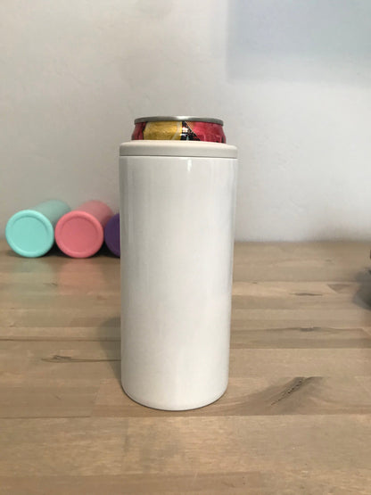 Sublimation Skinny Can Cooler Blank Template